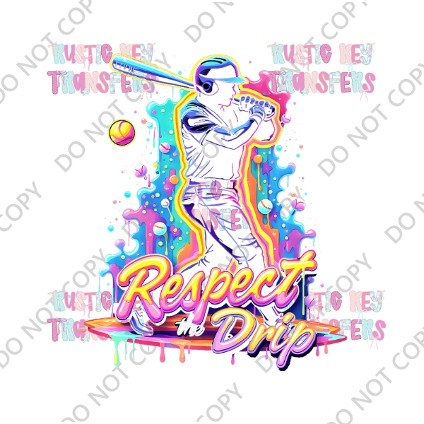 BASEBALL DTF TRANSFER