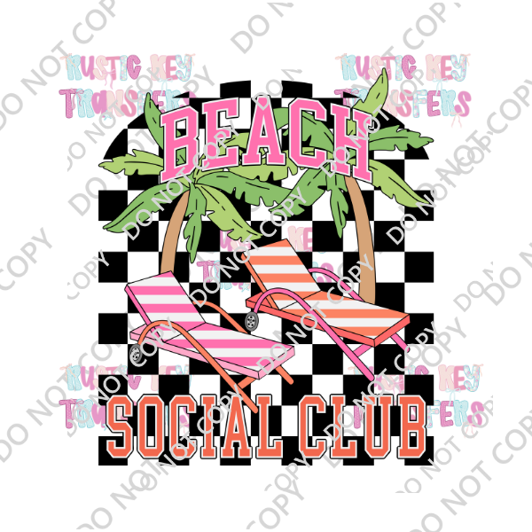 BEACH SOCIAL CLUB DTF TRANSFER