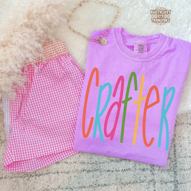 Crafter DTF Transfer, Ready to Press