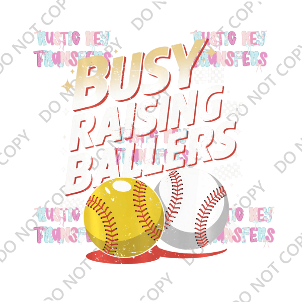 BASEBALL DTF TRANSFER