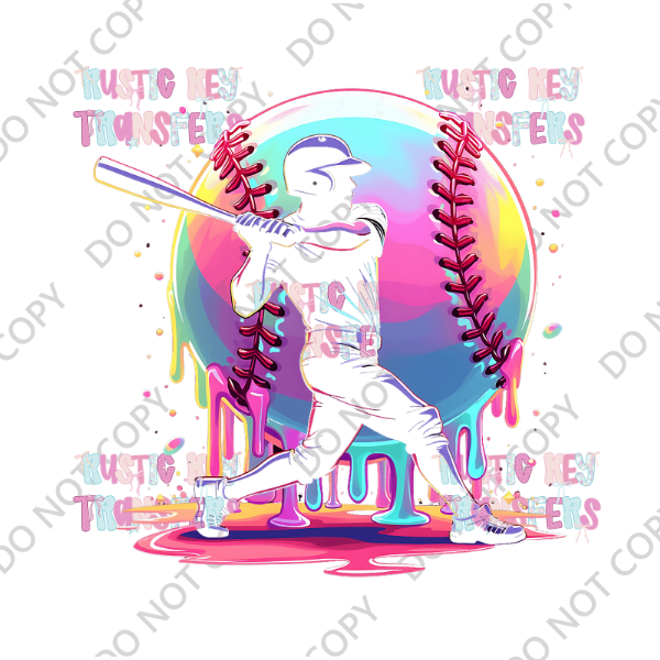 BASEBALL DTF TRANSFER