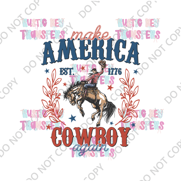 PATRIOTIC DTF TRANSFER