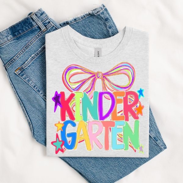 Kindergarten DTF TRANSFER Rustic Key Transfers