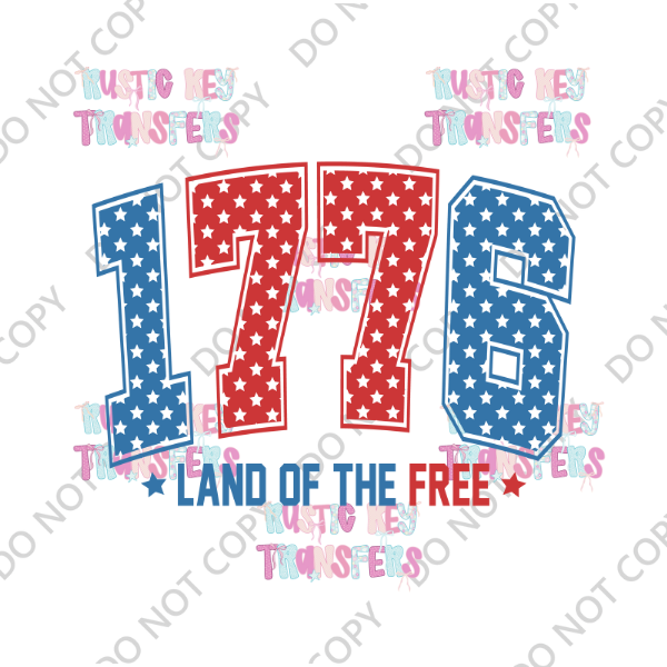 PATRIOTIC DTF TRANSFER