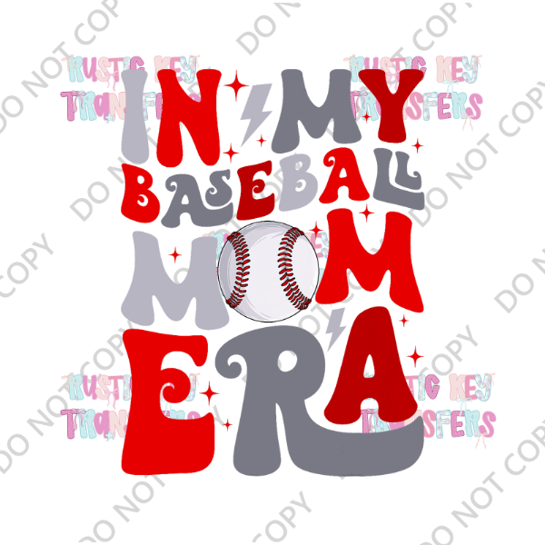 BASEBALL DTF TRANSFER
