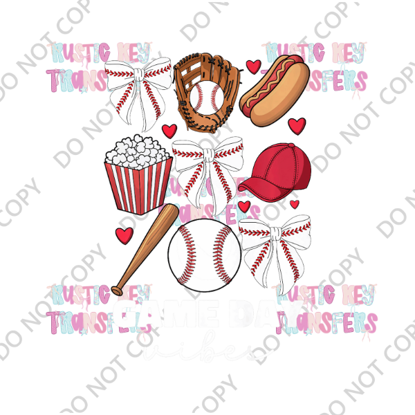 BASEBALL DTF TRANSFER