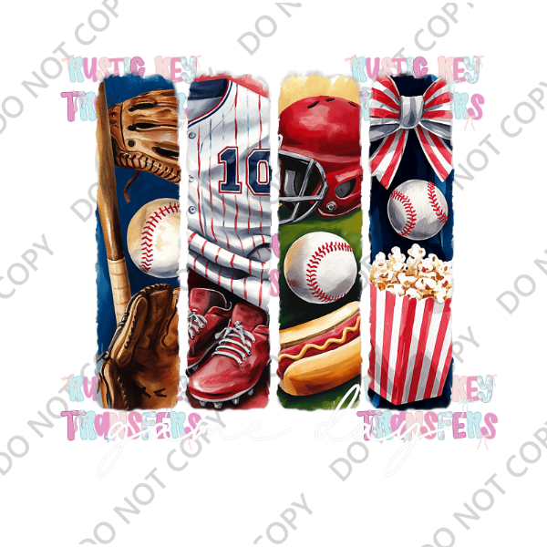 BASEBALL DTF TRANSFER