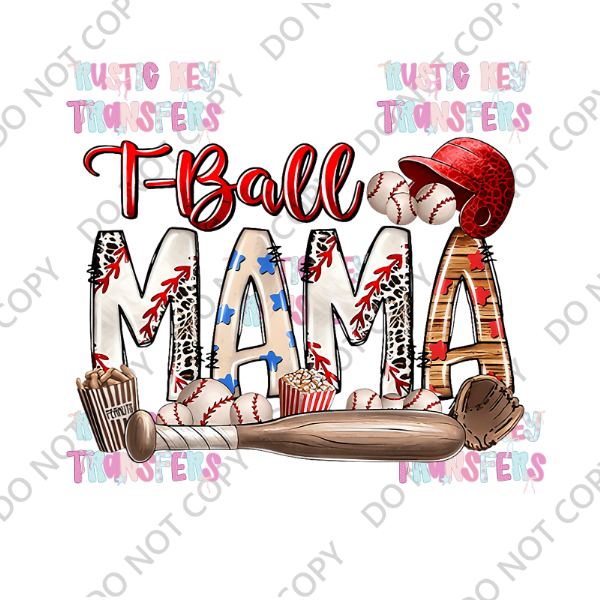 BASEBALL DTF TRANSFER