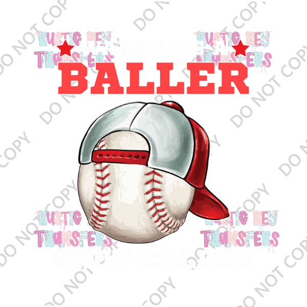 BASEBALL DTF TRANSFER