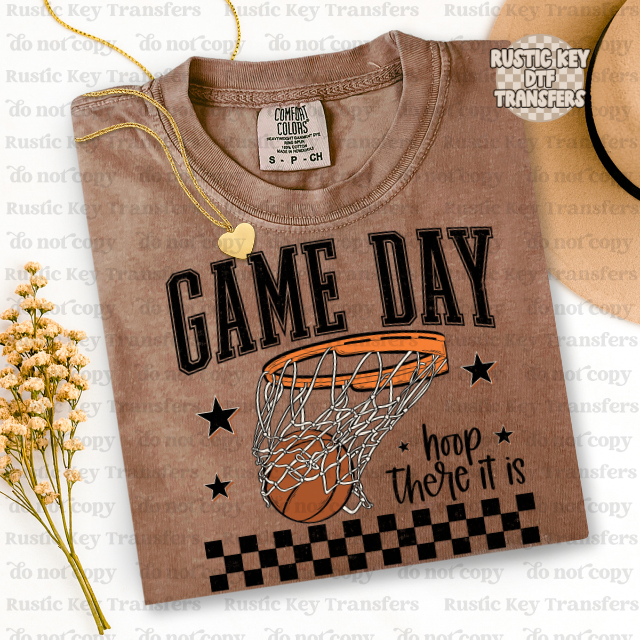 Game day DTF Transfer, Ready to Press