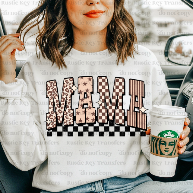 Mama DTF Transfer, Ready to Press