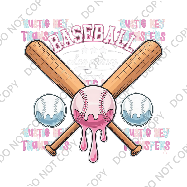 BASEBALL DTF TRANSFER