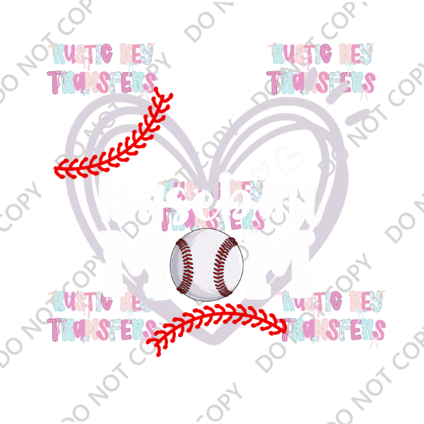 BASEBALL DTF TRANSFER