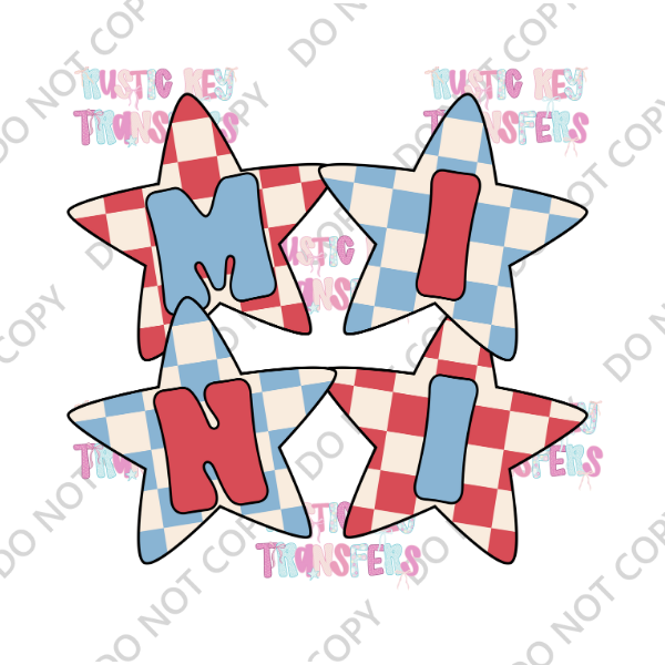 PATRIOTIC DTF TRANSFER