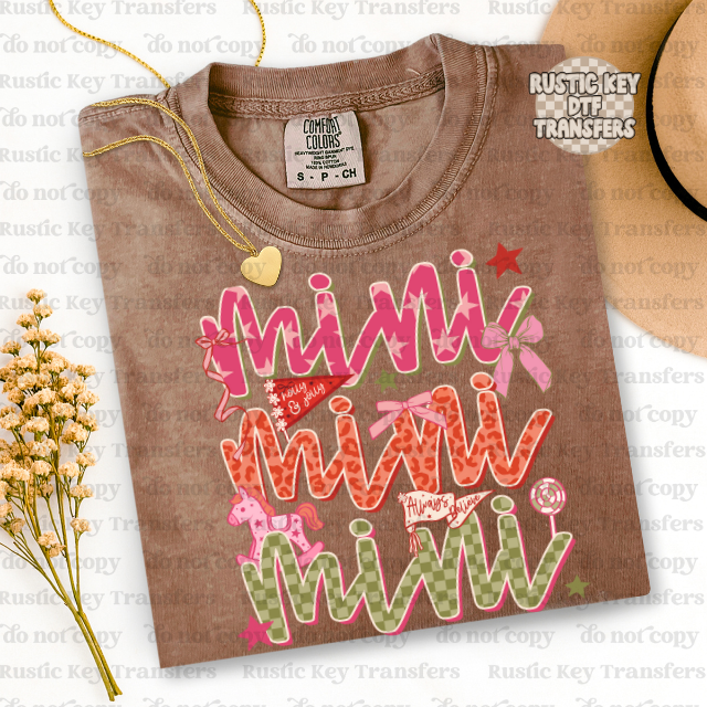 Mini DTF Transfer, Ready to Press