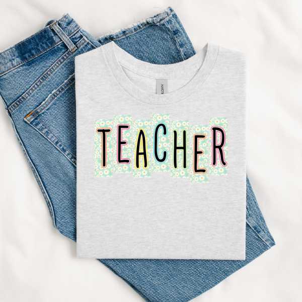 Teacher DTF TRANSFER Rustic Key Transfers