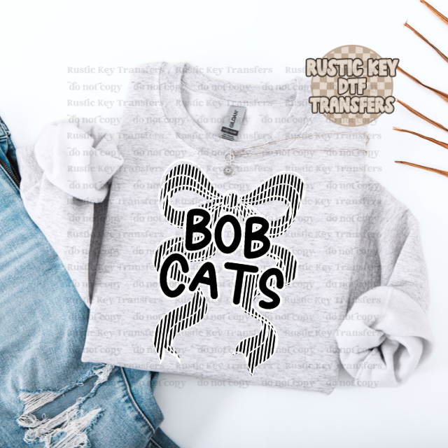 Bobcats seersucker DTF TRANSFER