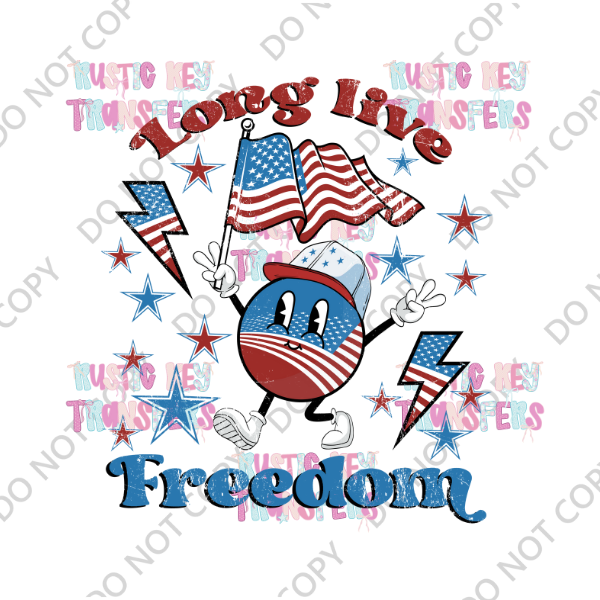 PATRIOTIC DTF TRANSFER