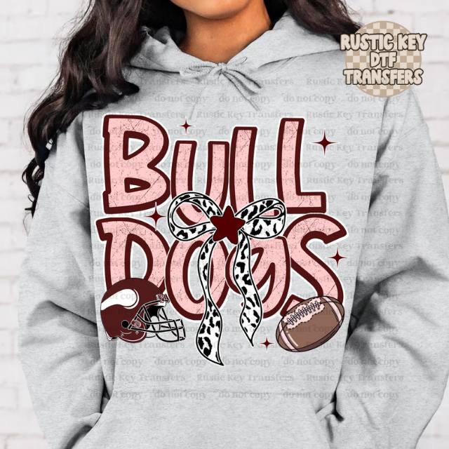 Bulldogs football DTF TRANSFER