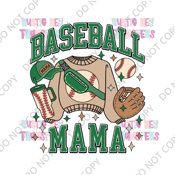 BASEBALL DTF TRANSFER