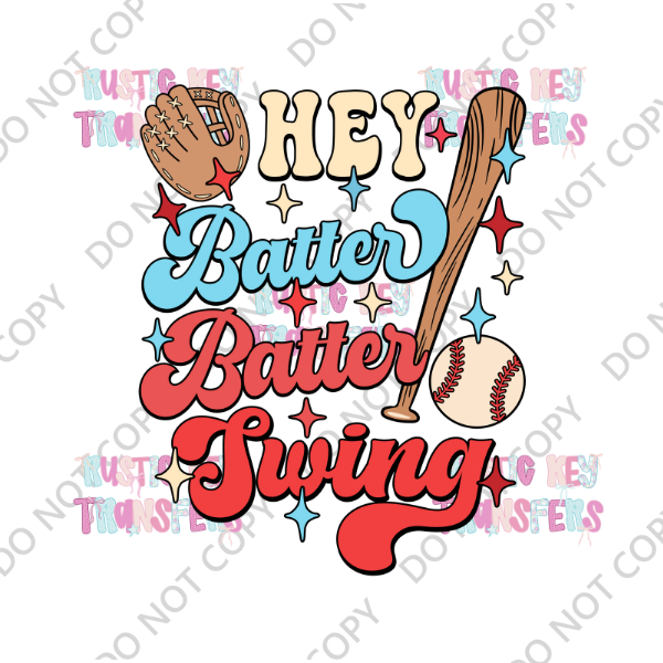 BASEBALL DTF TRANSFER