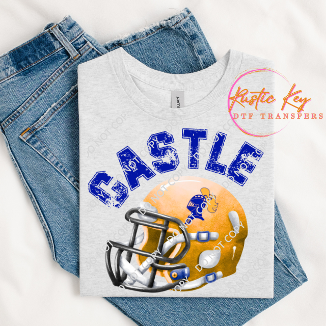 Castle Knights DTF TRANSFER Rustic Key Transfers