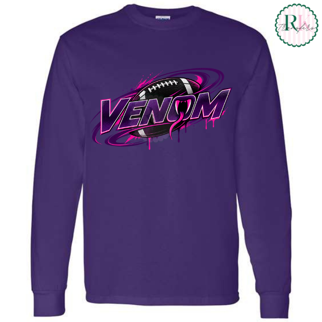 Gildan unisex Heavy Cotton Long Sleeve T-Shirt - 5400 Rustic Key Transfers