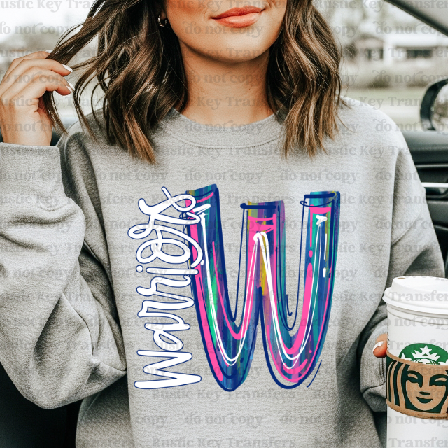 Warrior DTF Transfer, Ready to Press