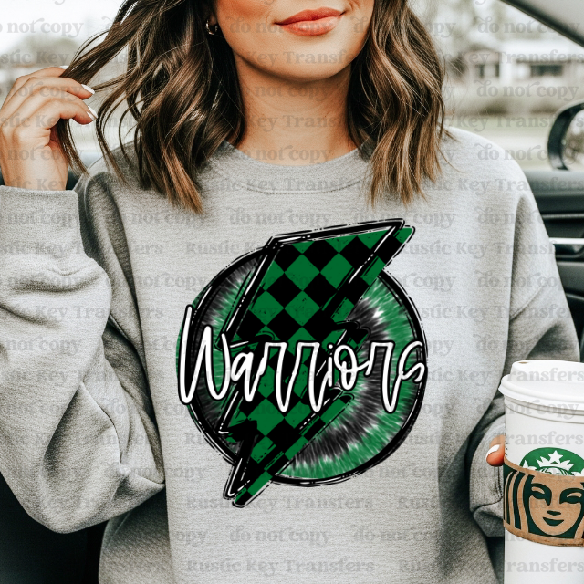 Warriors DTF Transfer, Ready to Press