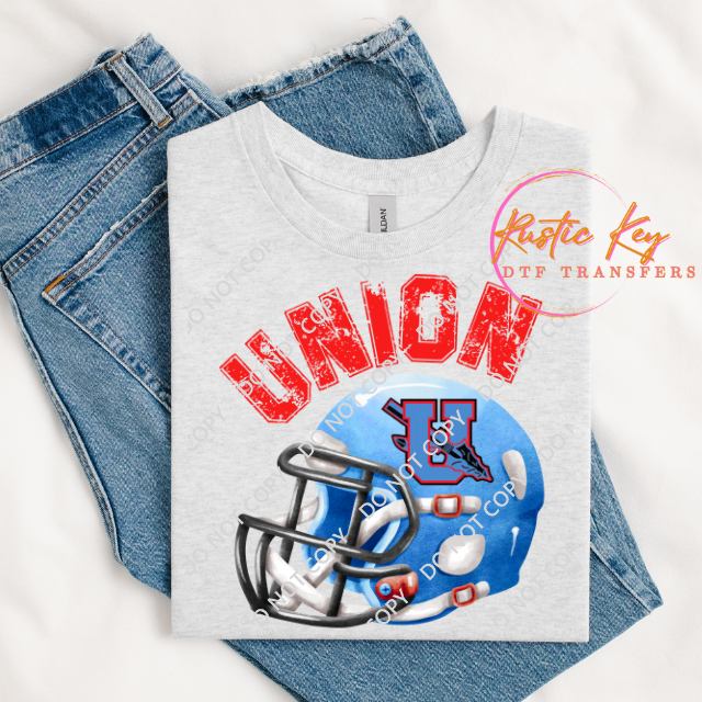 Union County braves DTF TRANSFER Rustic Key Transfers