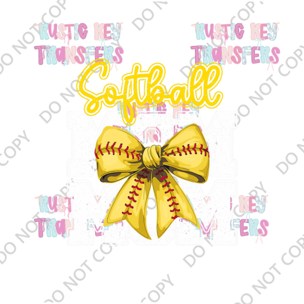 SOFTBALL DTF TRANSFER