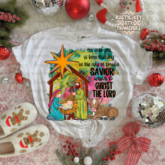 Christ the lord DTF Transfer, Ready to Press