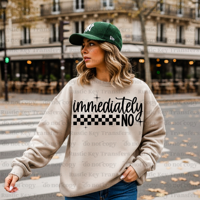 Immediately NO DTF Transfer, Ready to Press