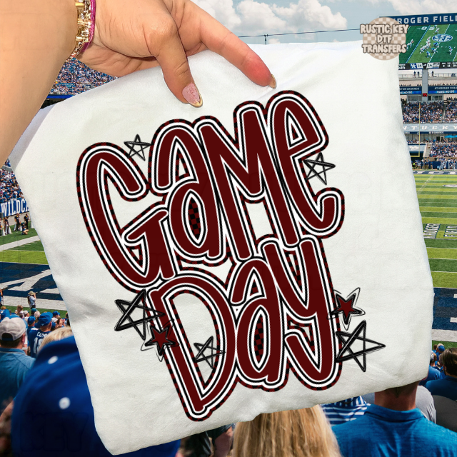 Game day DTF Transfer, Ready to Press