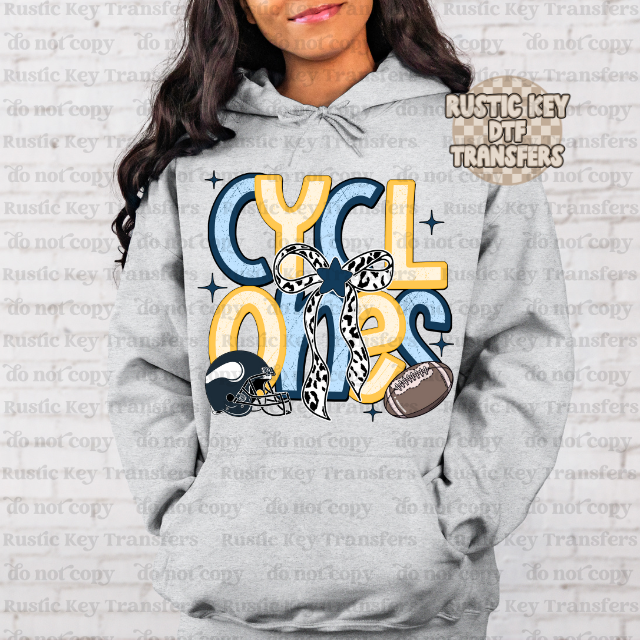 Cyclones Football Gildan Hoodie