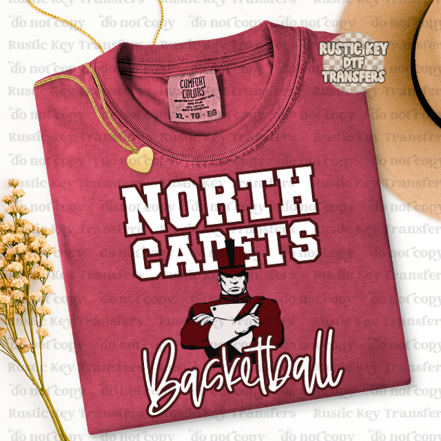 North Cadets DTF Transfer, Ready to Press