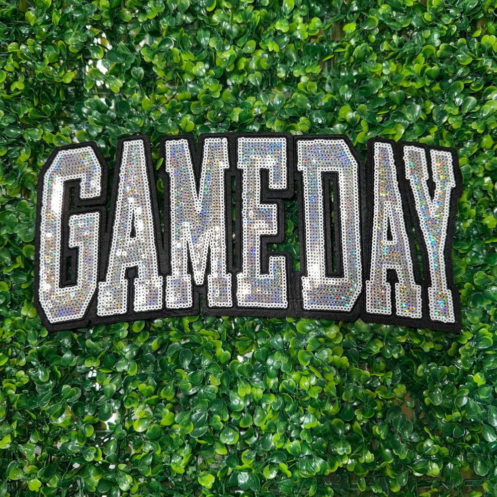 GameDay Sequin Chenille Patch
