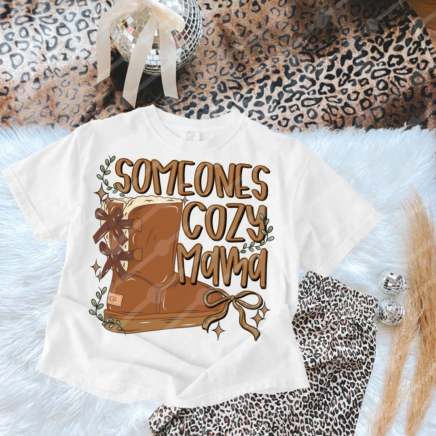 Someone's cozy mama DTF TRANSFER