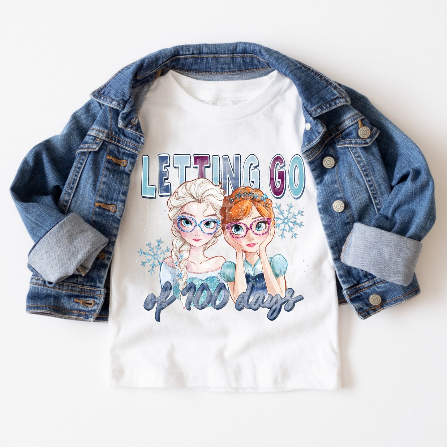 100 Days of school DTF Transfer, Ready to Press