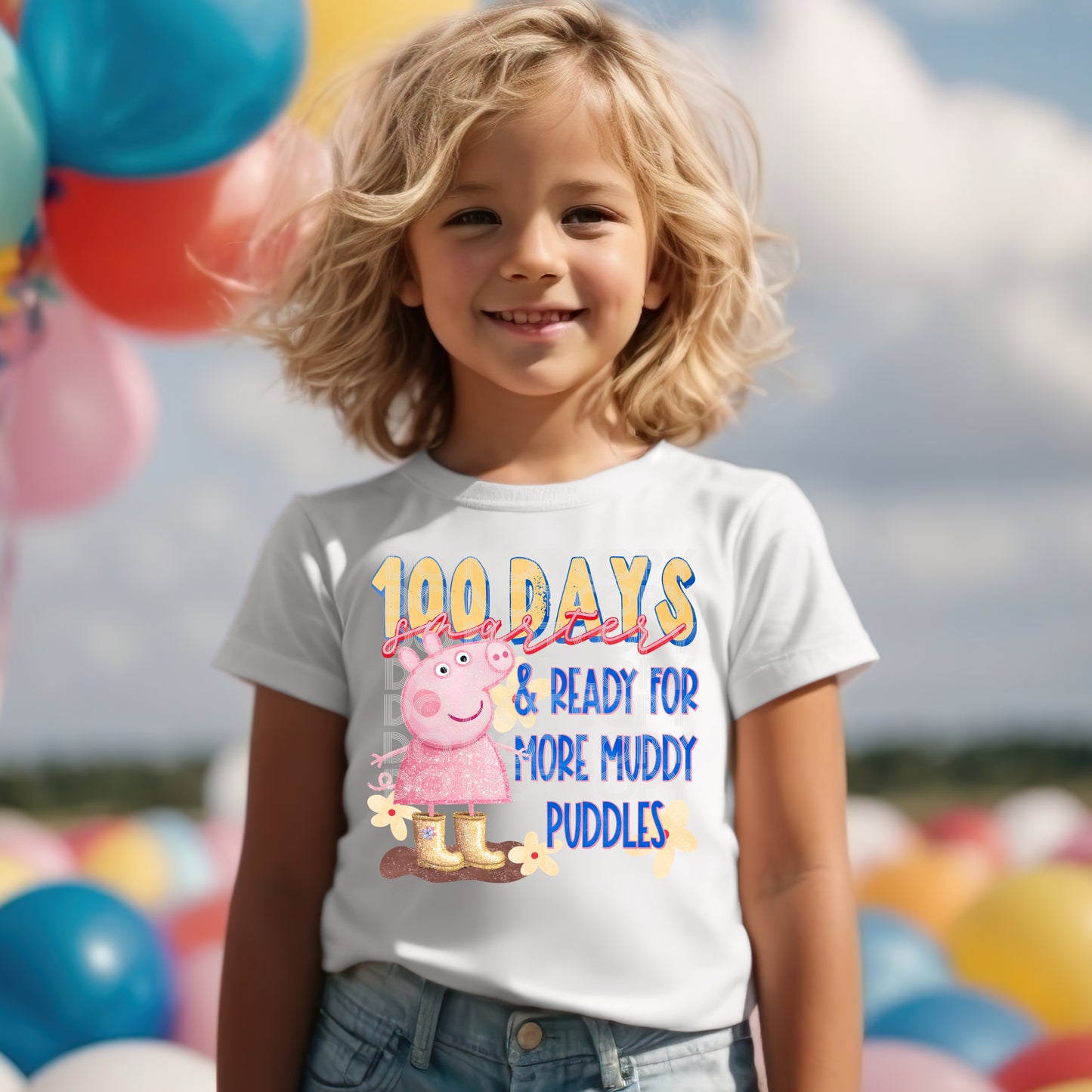 100 Days of school DTF Transfer, Ready to Press