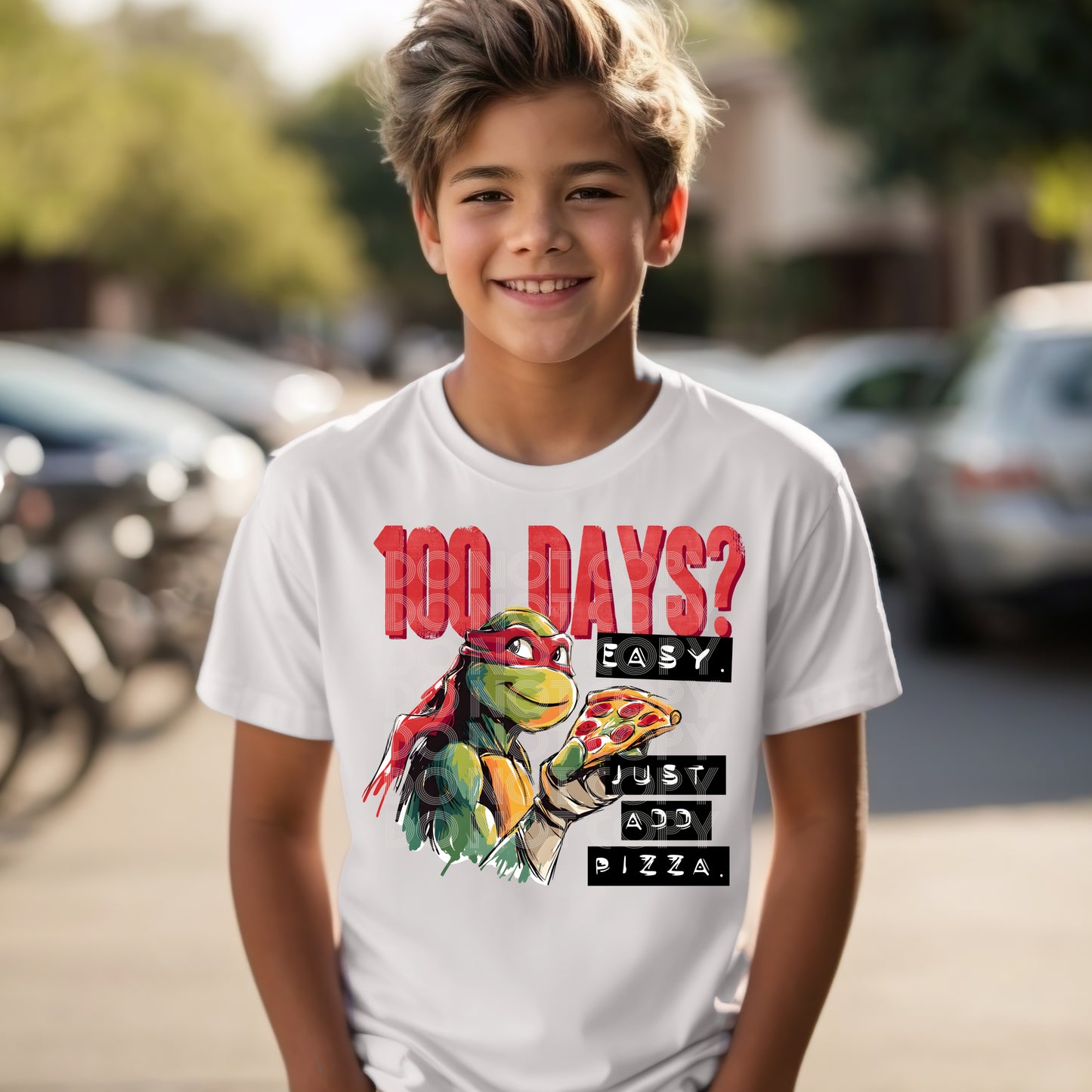 100 Days of school DTF Transfer, Ready to Press