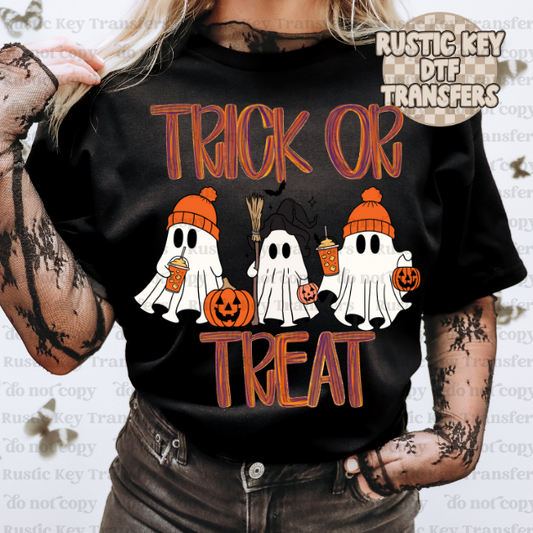 Trick or treat DTF TRANSFER