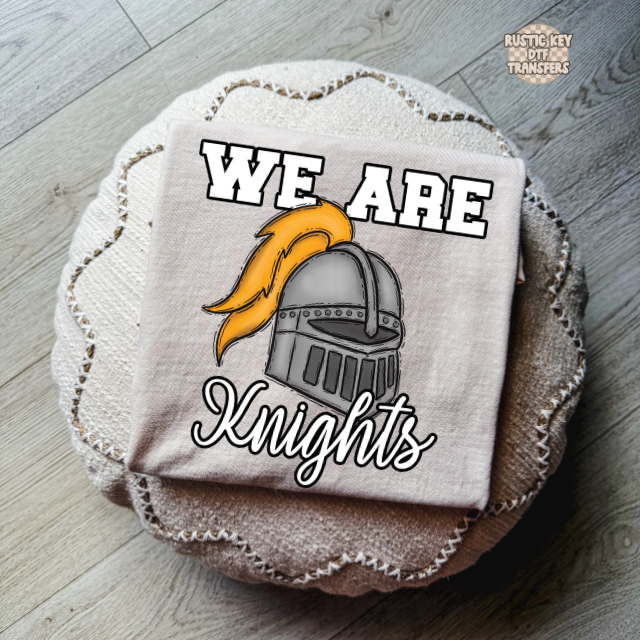 We are Knights DTF Transfer, Ready to Press