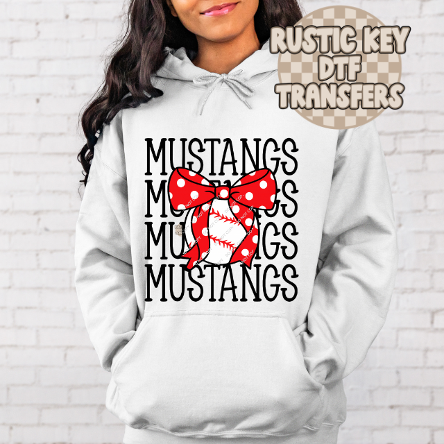 Mustangs Baseball PNG