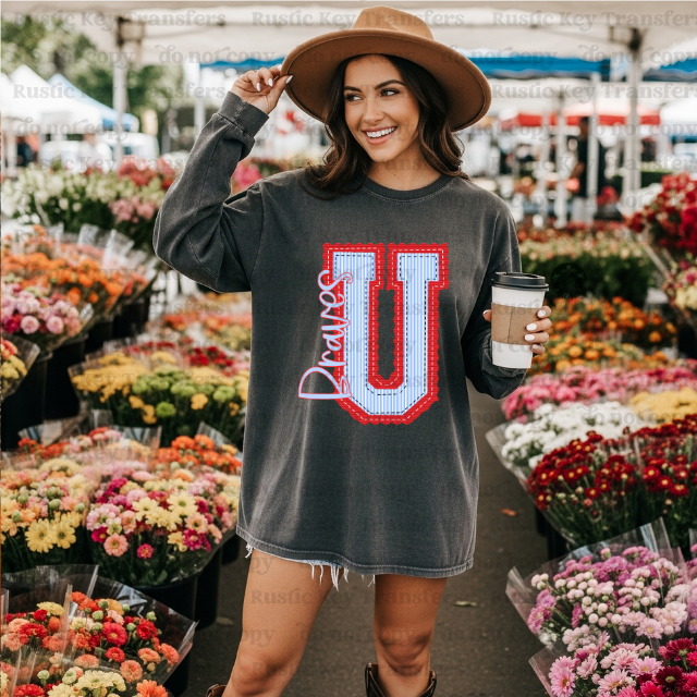 Union Braves Prepster DTF Transfer, Ready to Press