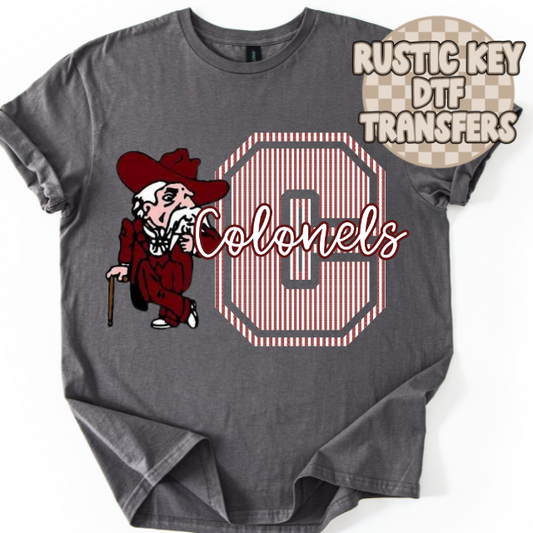 Henderson Colonels Seersucker Gildan Softstyle T-Shirt