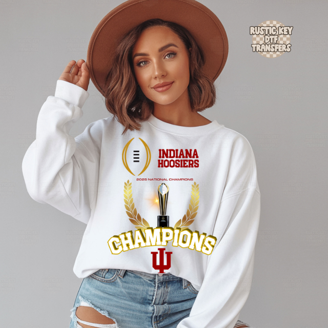 Indiana DTF Transfer, Ready to Press