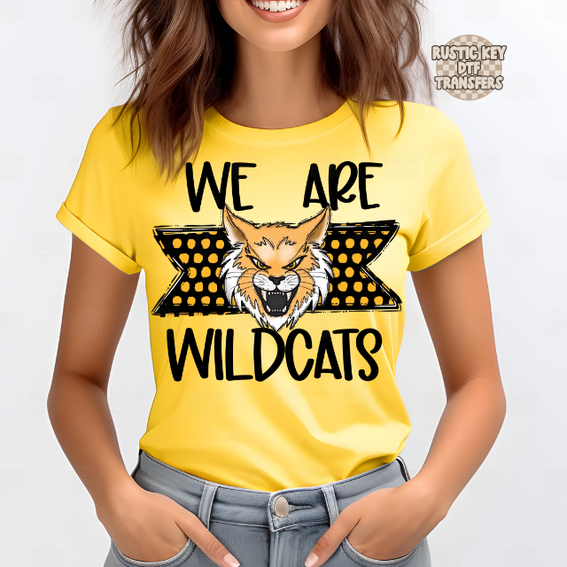 We are Wildcats DTF Transfer, Ready to Press