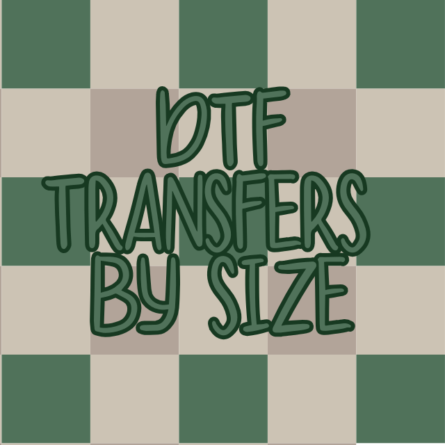 DTF Transfer By Size
