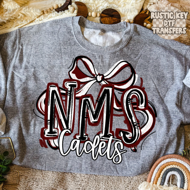 North Cadets DTF Transfer, Ready to Press